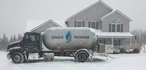 Onsite Propane truck